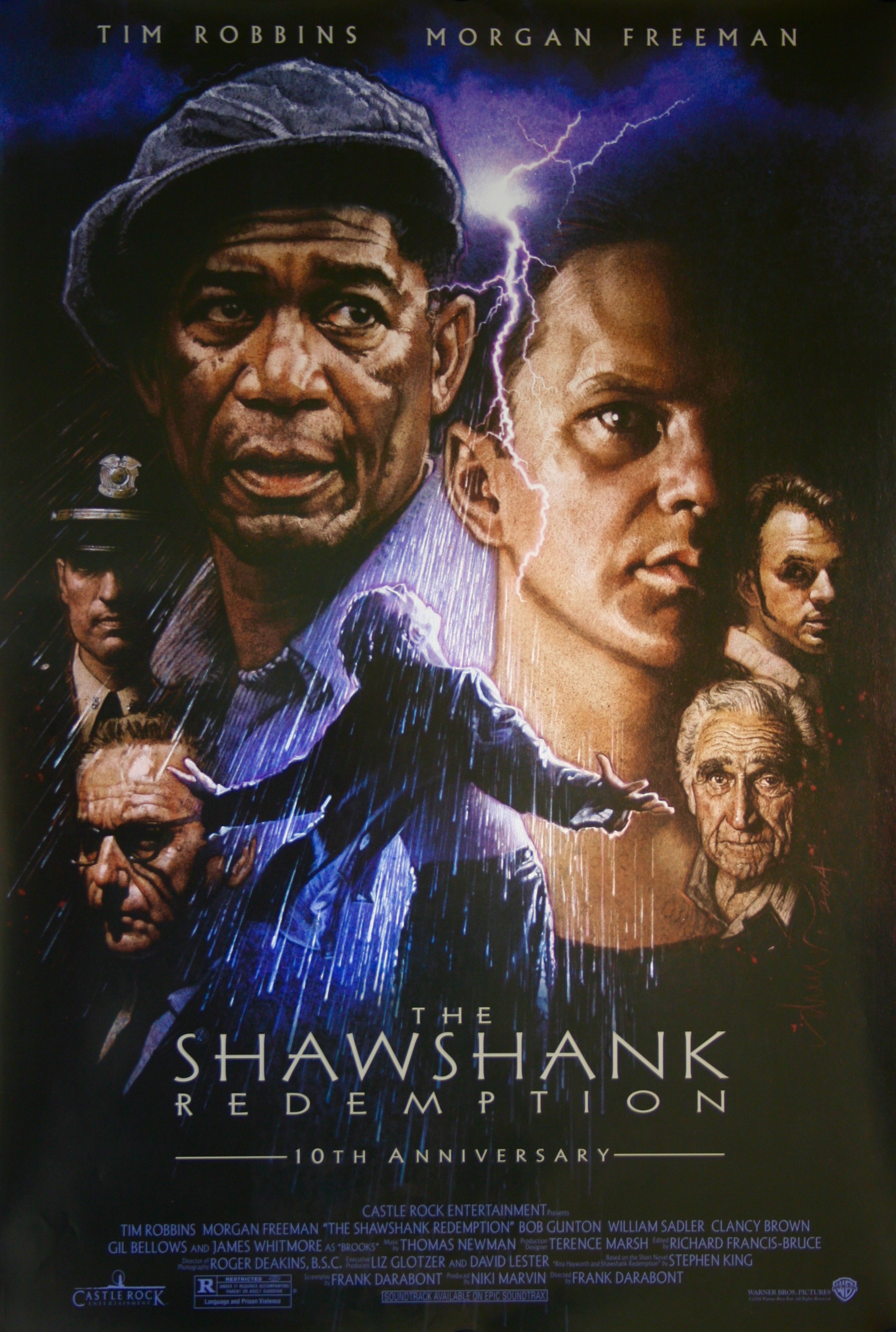 Omslag till filmen: The Shawshank Redemption